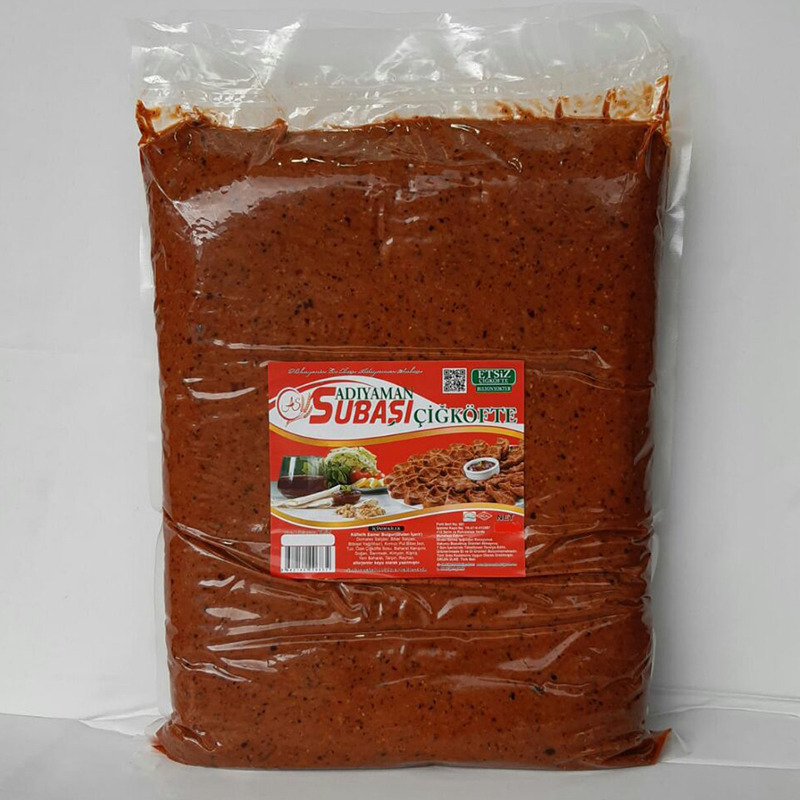 10 kg vakumlu çiğ köfte